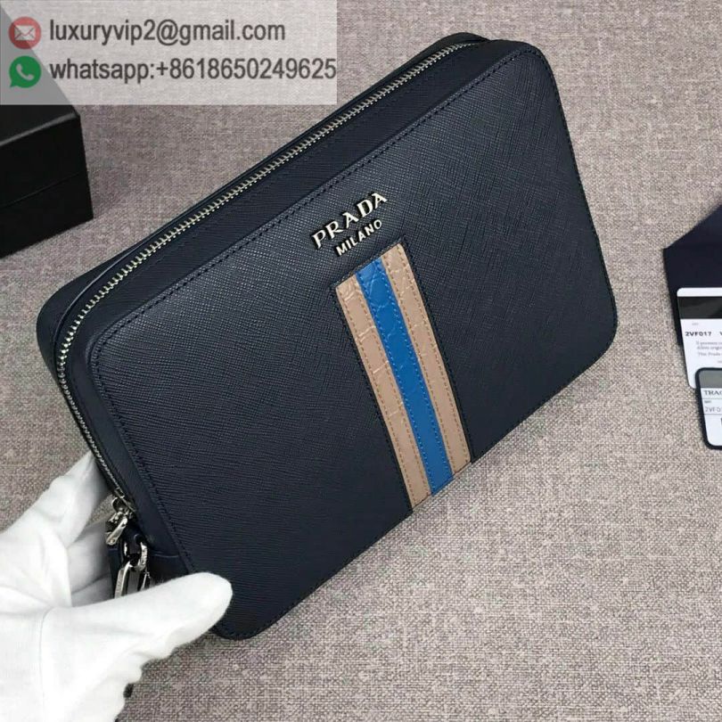 PRADA 2VF017 Men Clutch Bags