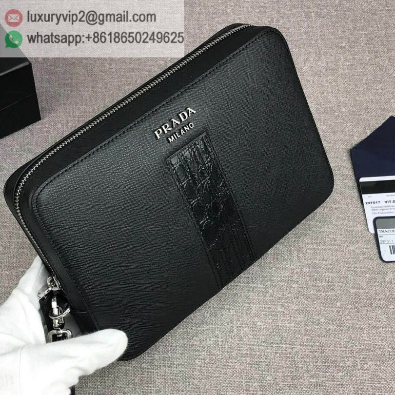 PRADA 2VF017 Men Clutch Bags