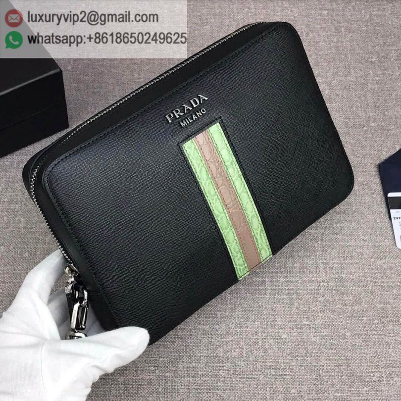 PRADA 2VF017 Men Clutch Bags