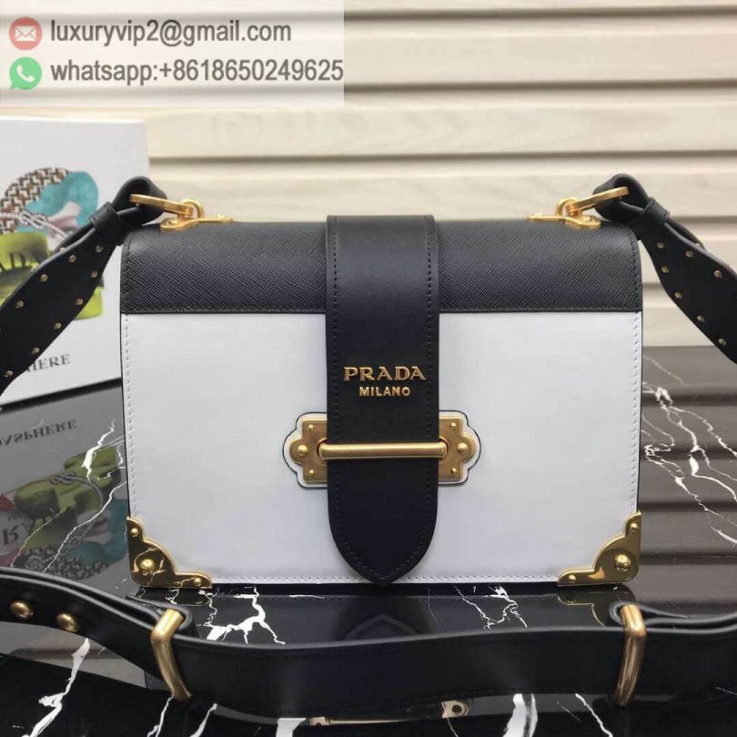 PRADA Cahier Large 1BD178 Women Shoulder Bags