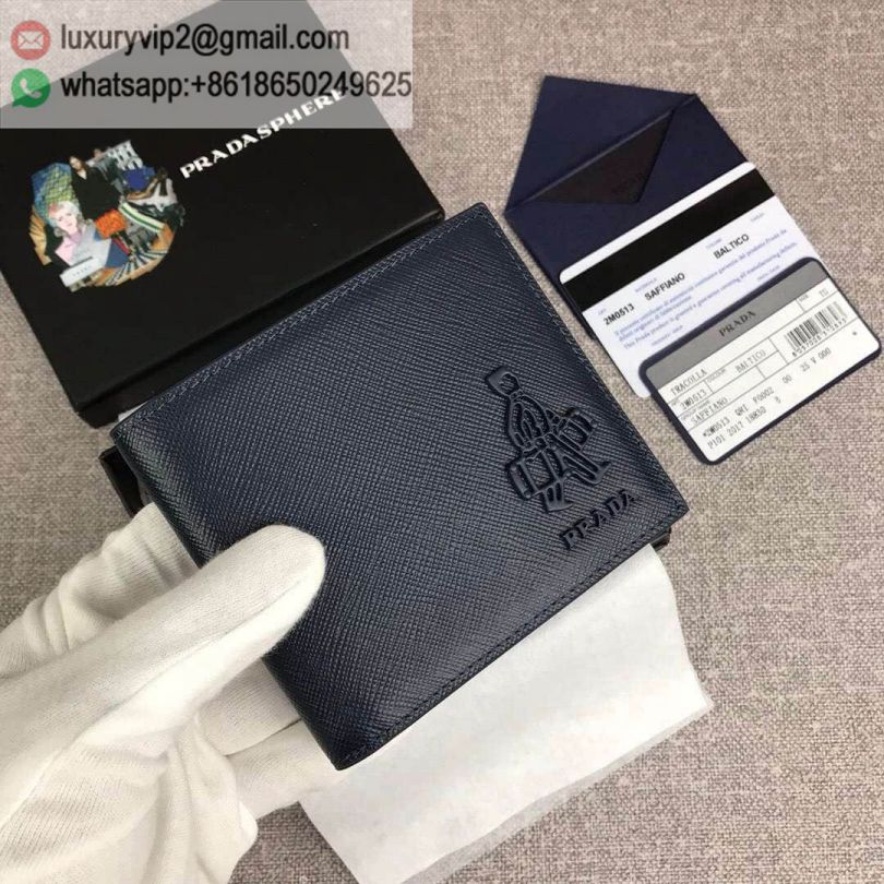 PRADA Short 2M0513 Navy Men Wallets