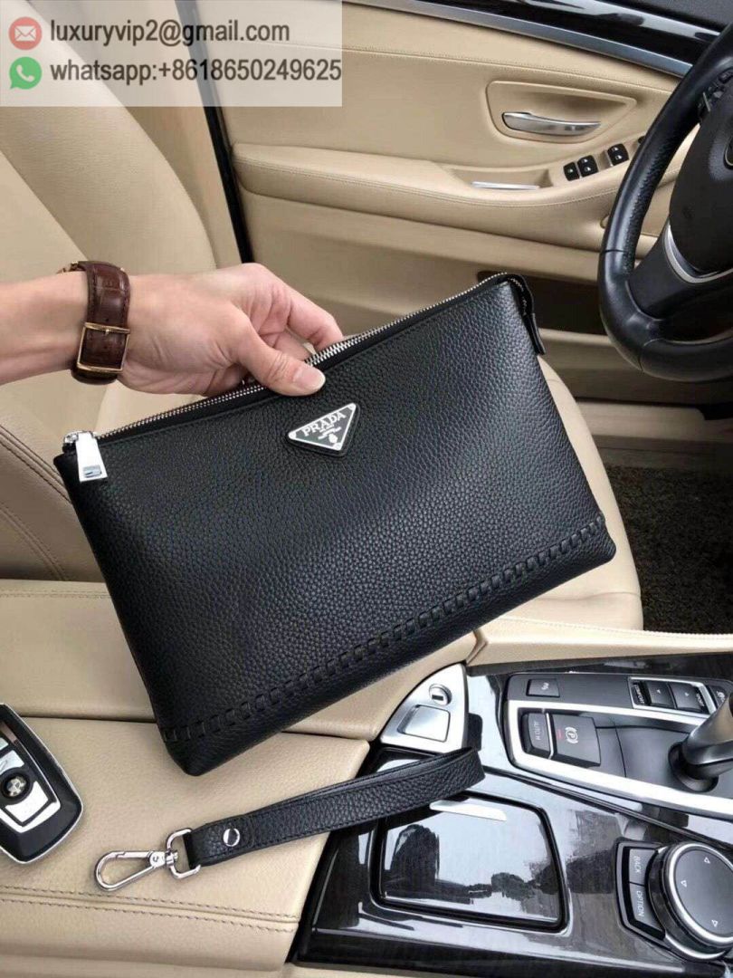 PRADA Men Clutch Bags