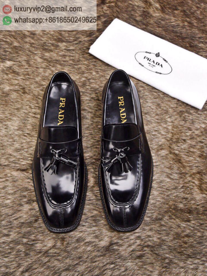 PRADA Men Leather Shoes