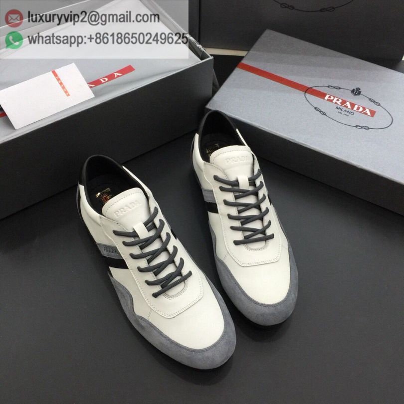 PRADA Leather Men Sneakers