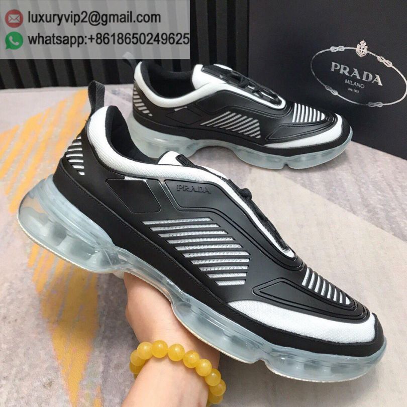 PRADA Slip On Men Leather Sneakers