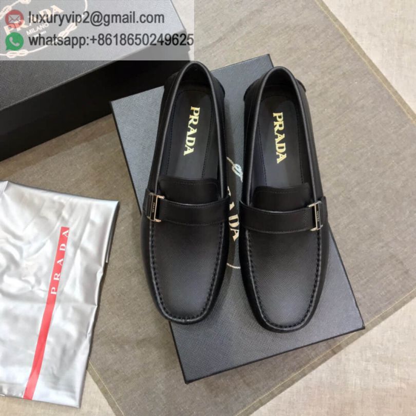 PRADA Black Men Shoes