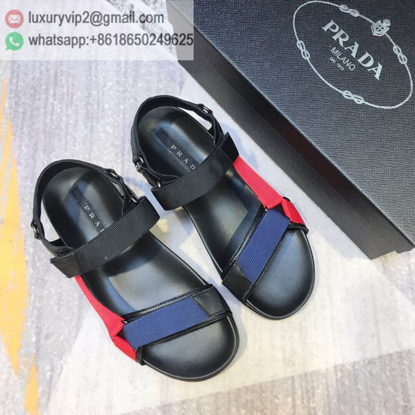 PRADA Leather Men Slippers Shoes