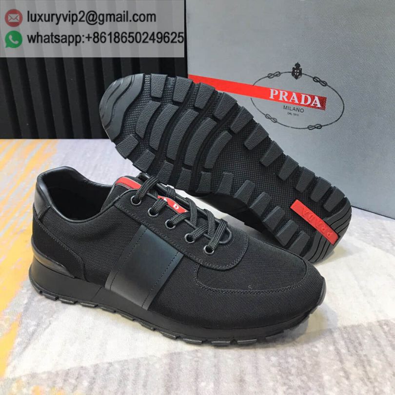 PRADA Napa Leather Men Sneakers