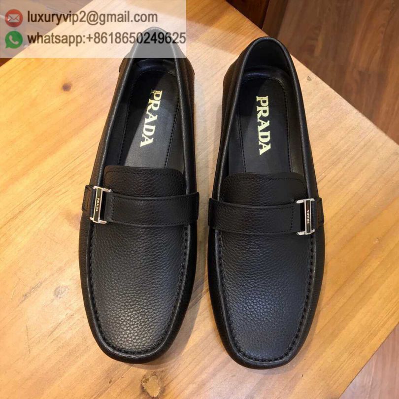 PRADA Black Men Shoes