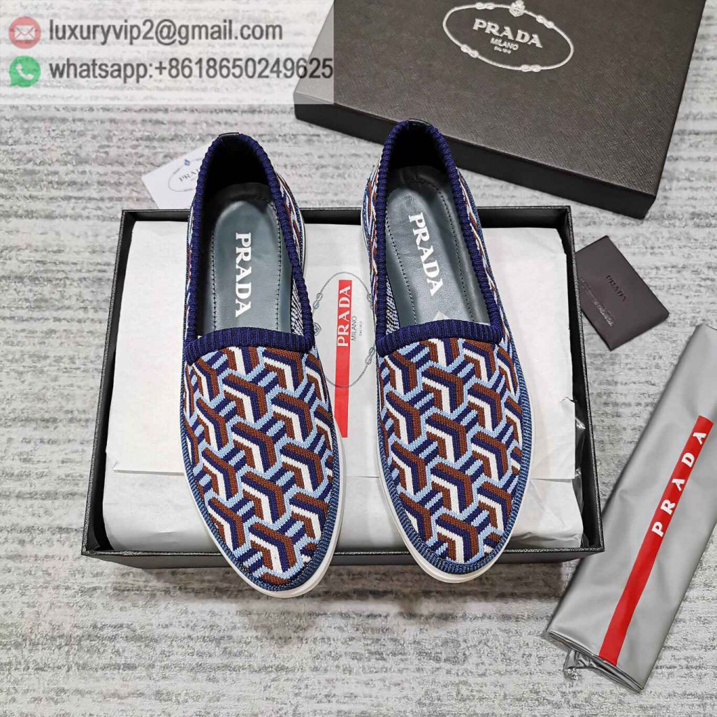 PRADA Knit Sneakers Women Shoes