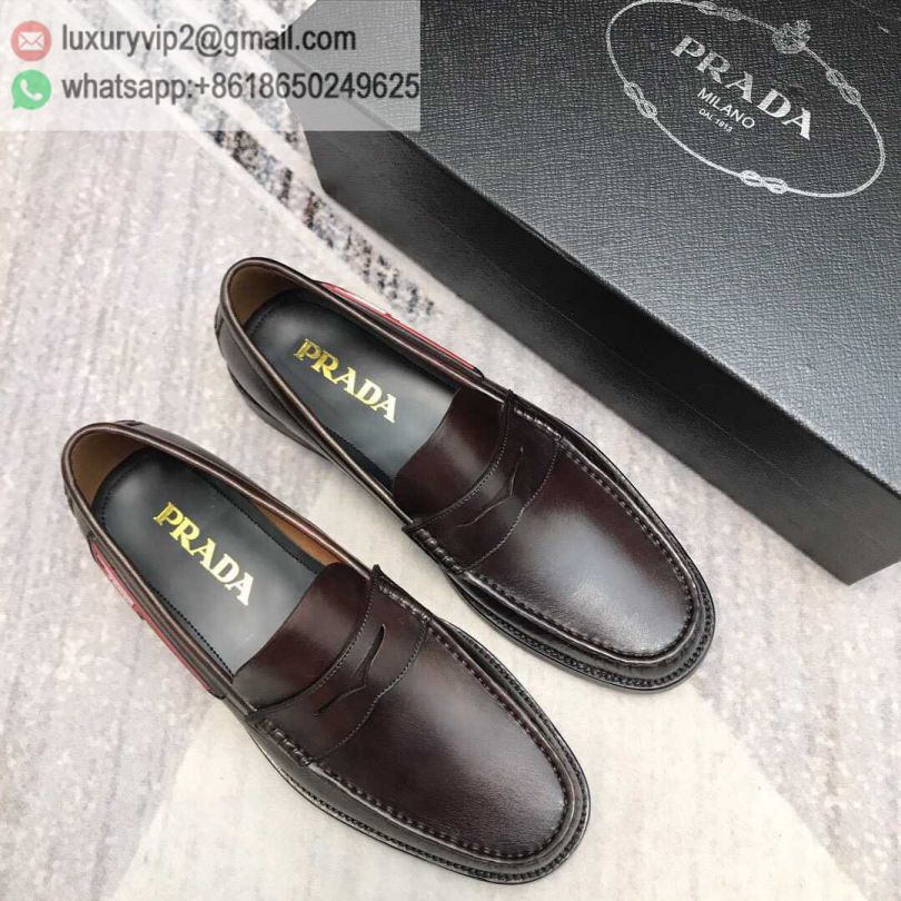 PRADA Loafer Slip On Men Shoes