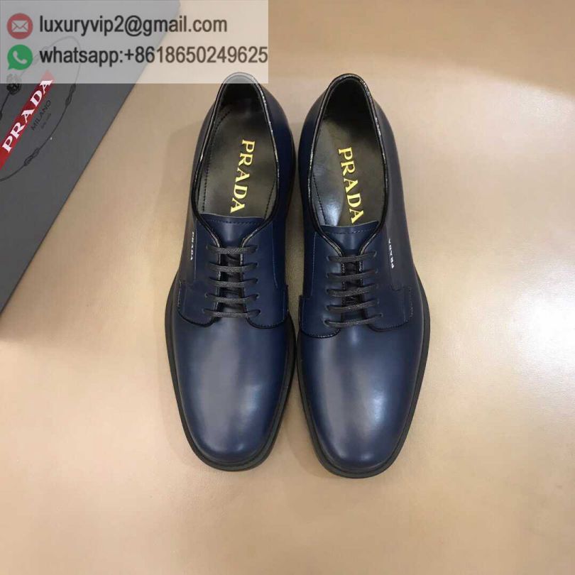 PRADA LeatherPRADA Causal Men Leather Shoes