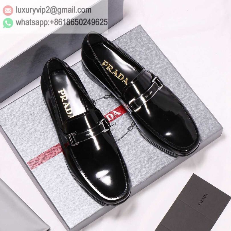 PRADA Men Leather Shoes