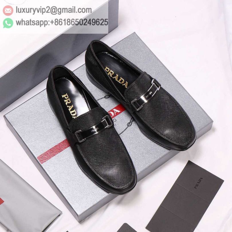 PRADA Men Leather Shoes