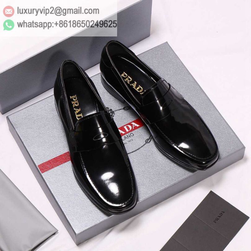 PRADA Men Leather Shoes