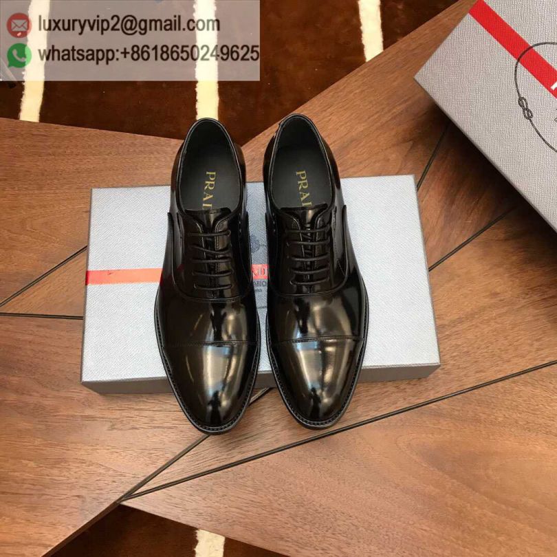 PRADA Men Leather Shoes