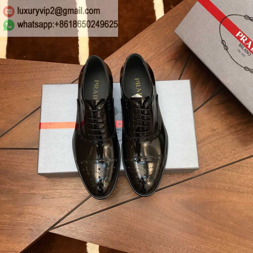 PRADA Men Leather Shoes