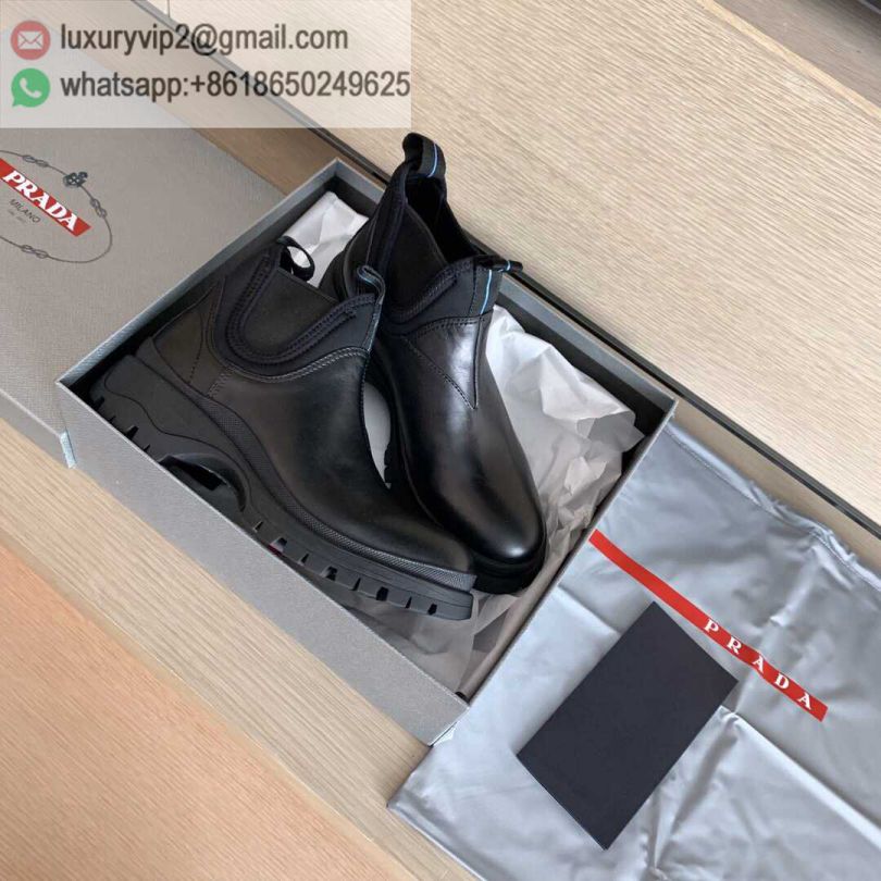 PRADA 2019 Ankle Boots High Women Shoes