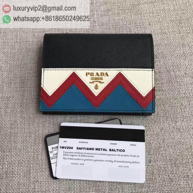 PRADA Navy 1MV204 Women Wallets