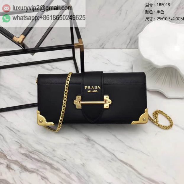 PRADA cahier Chain 1BF048 Women Shoulder Bags