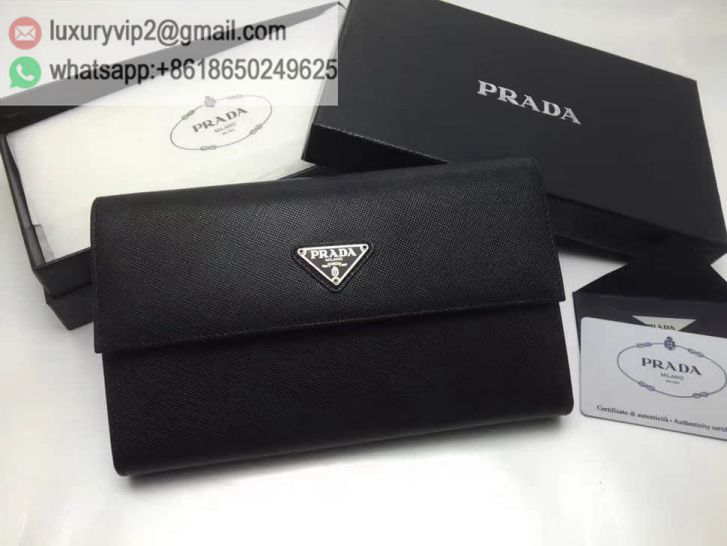 PRADA Black 2M1434 Men Wallets