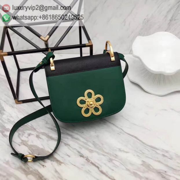 2017 PRADA Green Crossbody 1BD039 Women Shoulder Bags