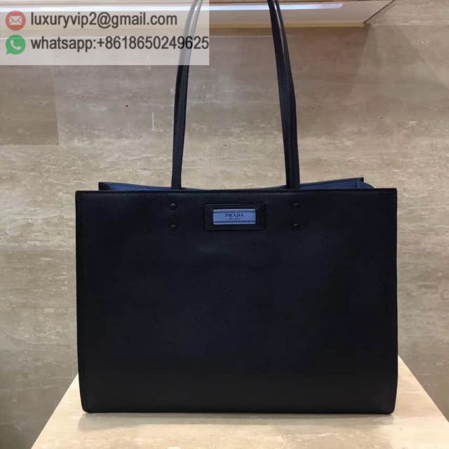 PRADA etiquette Leather 1BG118_PEO_F0VJL_V_OOO Women Tote Bags