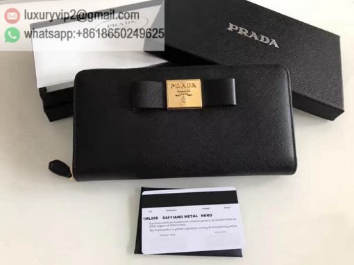 PRADA Zip 1ML506 Women Wallets