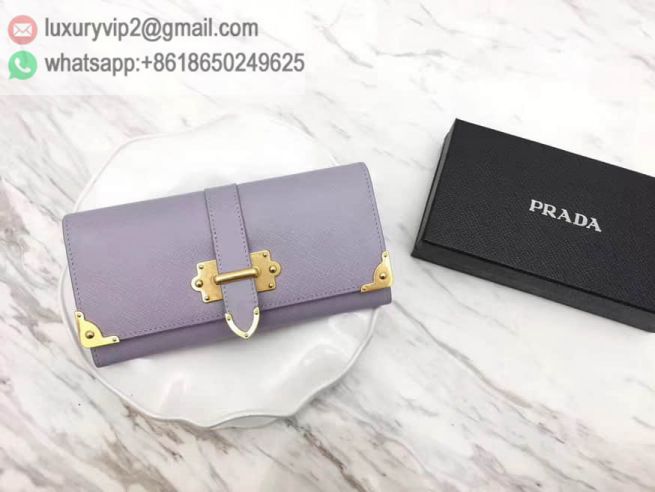 PRADA Saffiano Flap 1MH132 Women Wallets