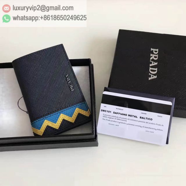 PRADA Navy 2MC101 Men Wallets