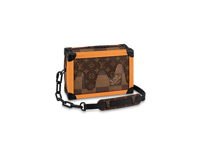 LV N40381 x NIGO Limited Edition Soft Trunk Crossbody Shoulder Bags