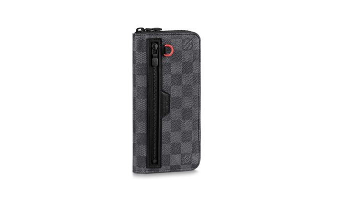 LV N60355 Damier Graphite Utility Zipper Wallets