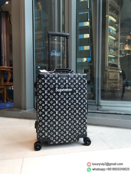 Rimowa LV Supreme LV Print logo Rolling Luggage