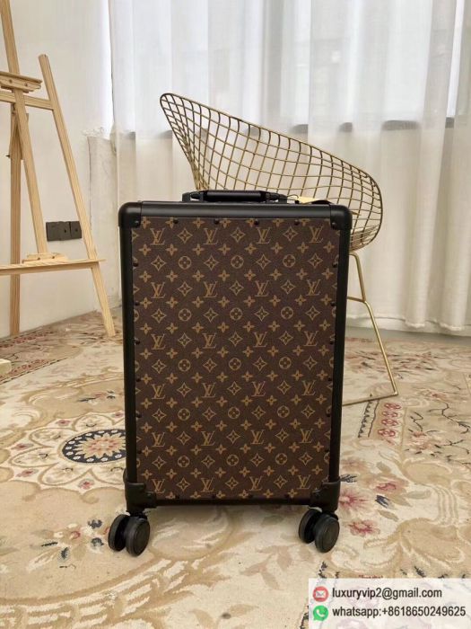 LV PVC Rolling Luggage