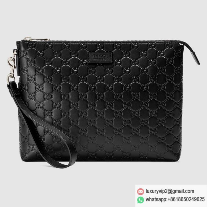 Gucci Signature 473881 DMT1N 1000 Clutch Bags