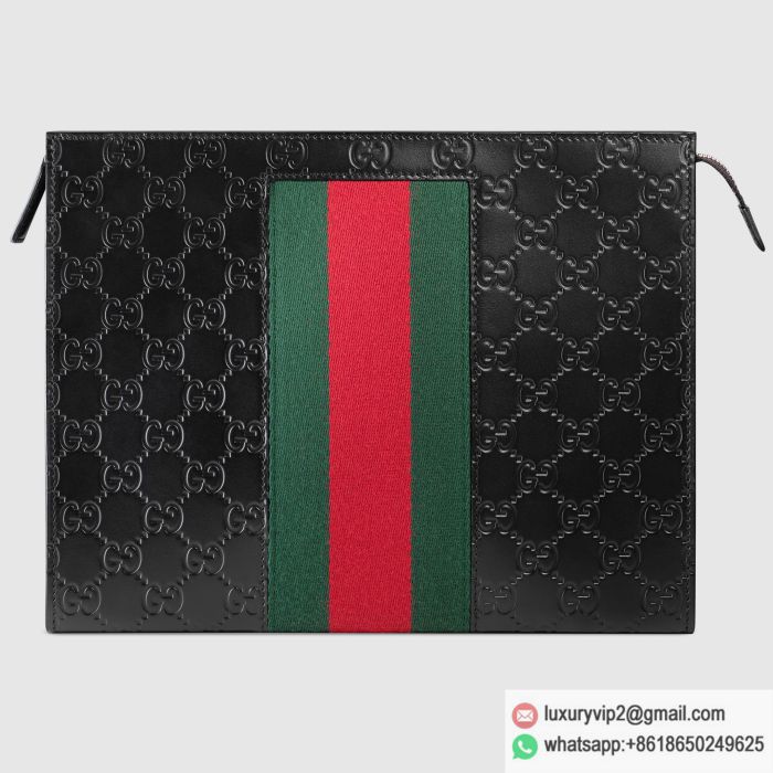 Gucci Signature 475316 CWCLN 1060 Clutch Bags