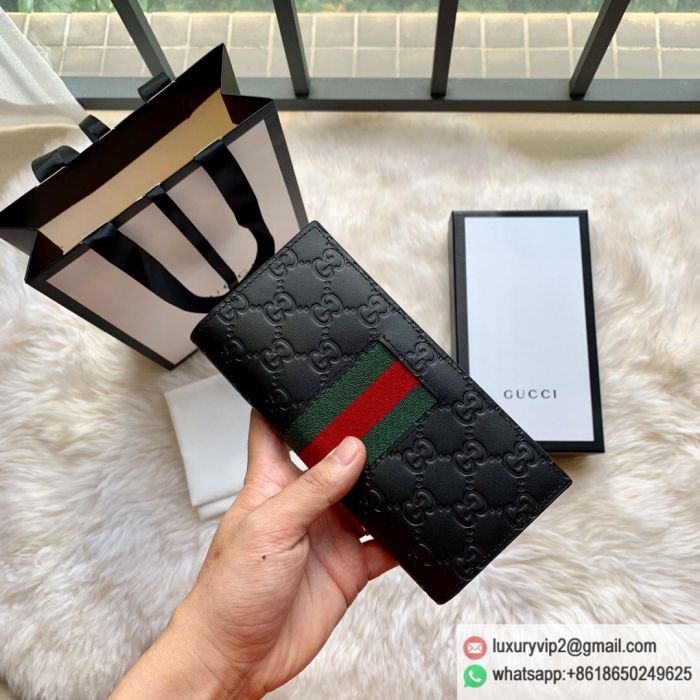 Gucci ssima GG Bi-fold 408836 Wallets