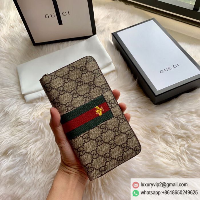 Gucci Bee Zipper 408831 Wallets