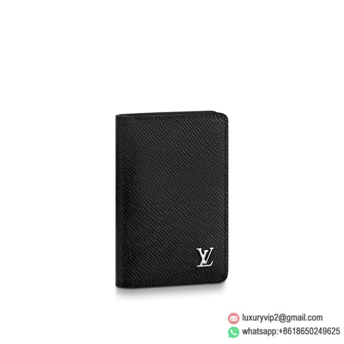 LV Embossed Taïga Leather M30283 Card Holders