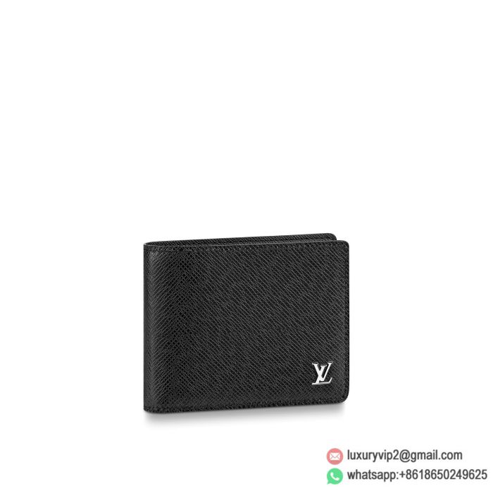 LV M30295 Embossed Taïga Leather Multiple Wallets