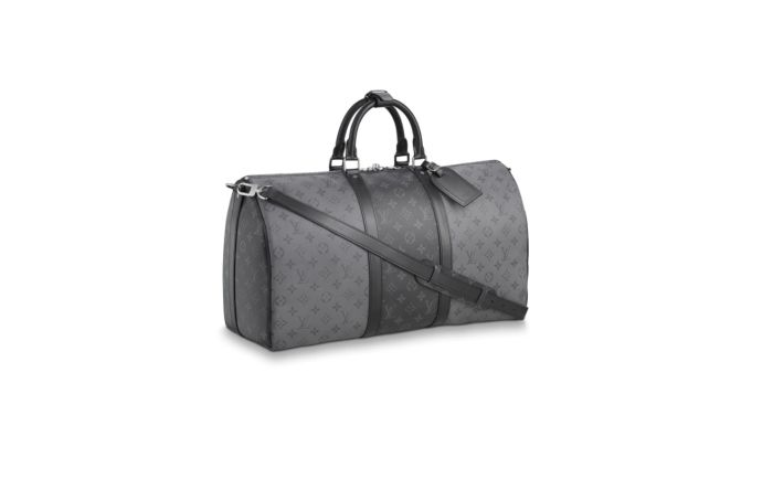 LV M45392 Eclipse Reverse Keepall Bandoulière 50 Travel Bags