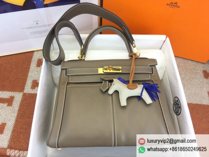 Hermes kelly lakis 28cm swift Tote Bags