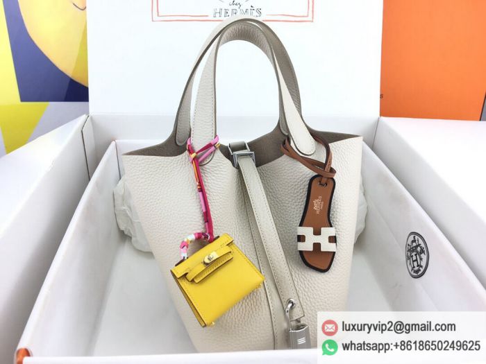 Hermes Picotin lock 18cm CC10 Bucket Bags