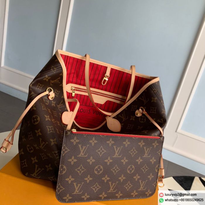 LV Neverfull MM medium M41177 Shopping Bags