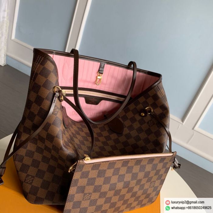 LV Neverfull MM medium N41603 Shopping Bags