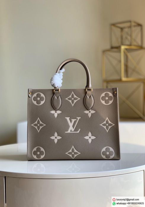 LV M45494 OnTheGo MM medium Tote Shopping Bags