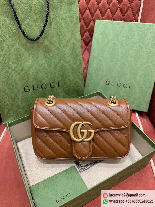 Gucci GG Marmont mini 446744 0OLFT 2535 Shoulder Bags