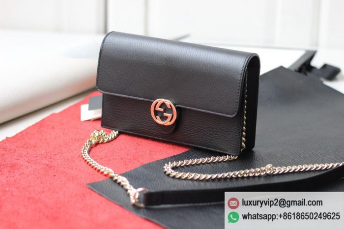 Gucci woc G Chain 510314 Black Shoulder Bags