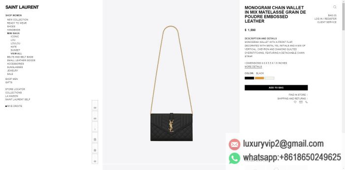 replica women YSL bags