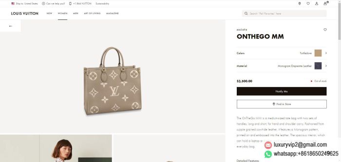 replica louis vuitton women bags